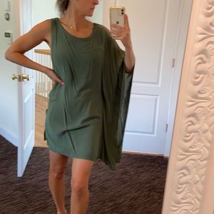 One shoulder dress, fabric is so soft.